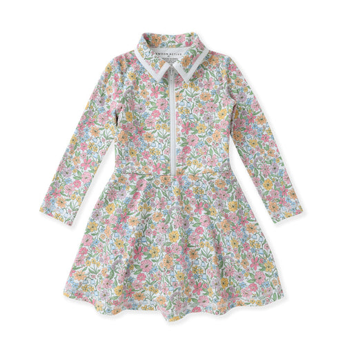 Swoon Baby Boho Floral L/S Tennis Dress