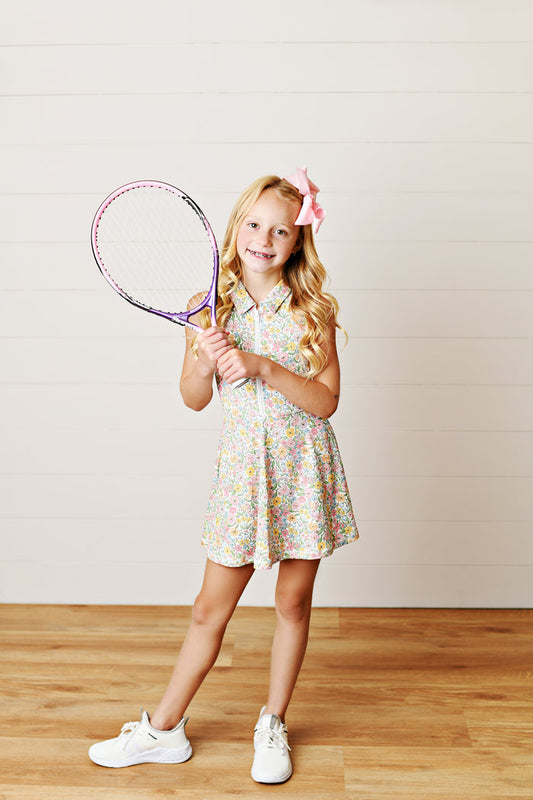 Swoon Baby Boho Floral Tennis Dress