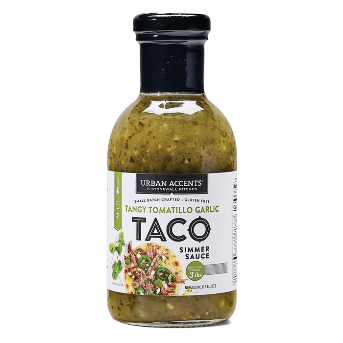 Tangy Tomatillo Garlic Taco Sauce