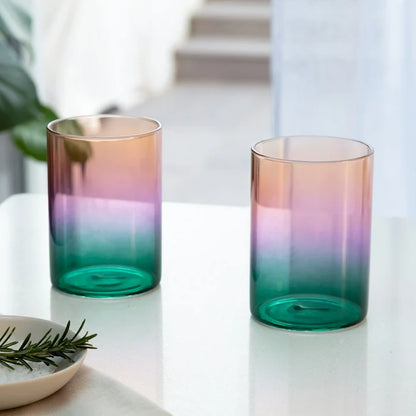 Teal Lilac Gradient Glasses