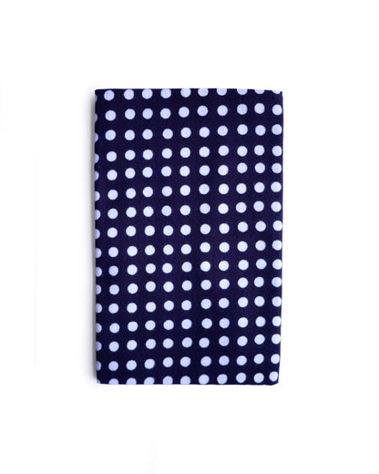 Tenugui Cloth - Navy White Dot