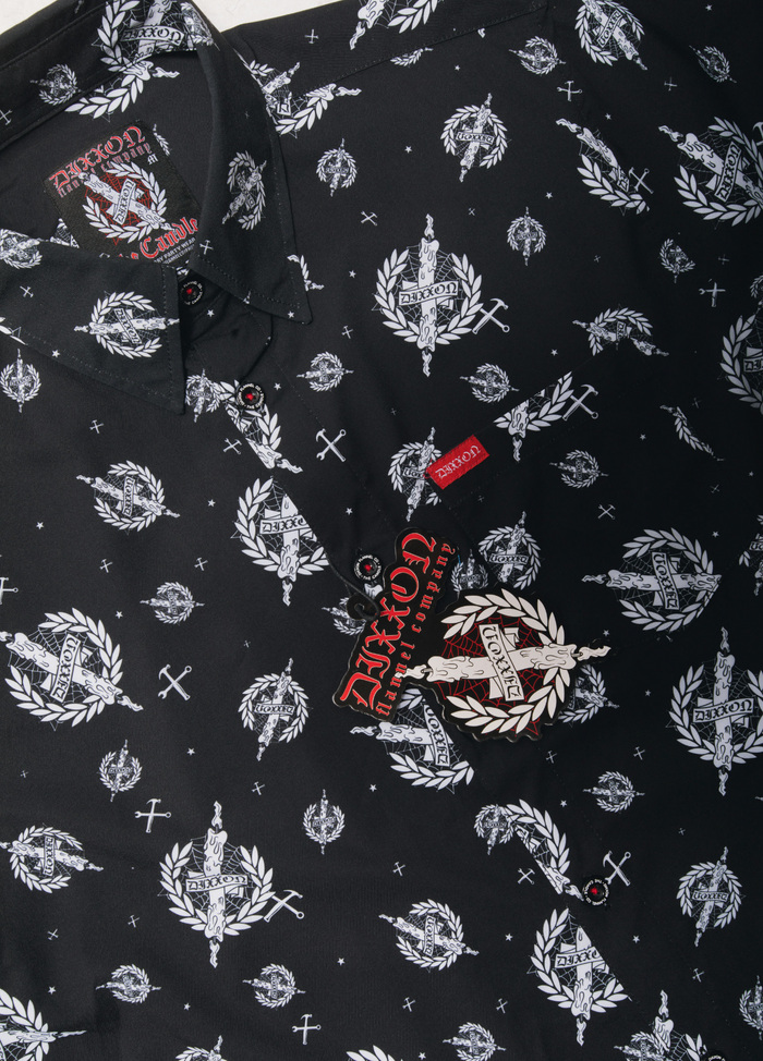 The Candle  Short Sleeve Party Shirt
