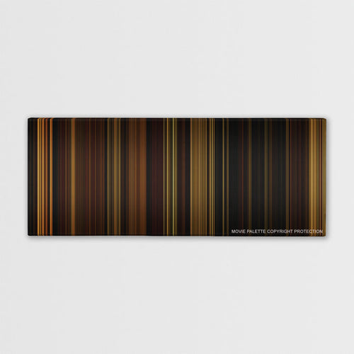 The Illusionist color palette canvas print: thousands of thin vertical stripes of color