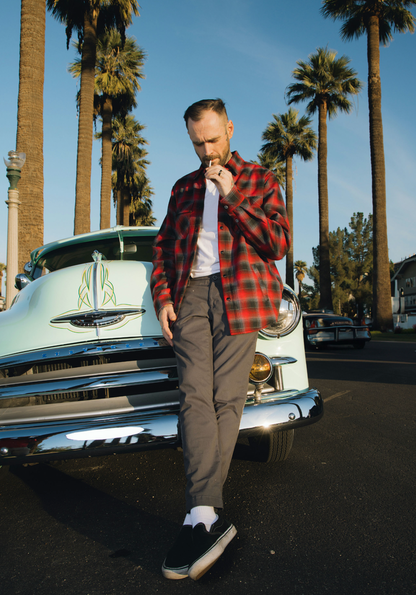 The Johnny Sherpa Lined Flannel Jacket