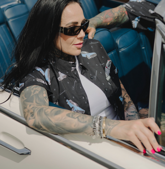 The Slab Women's Short Sleeve Party Shirt