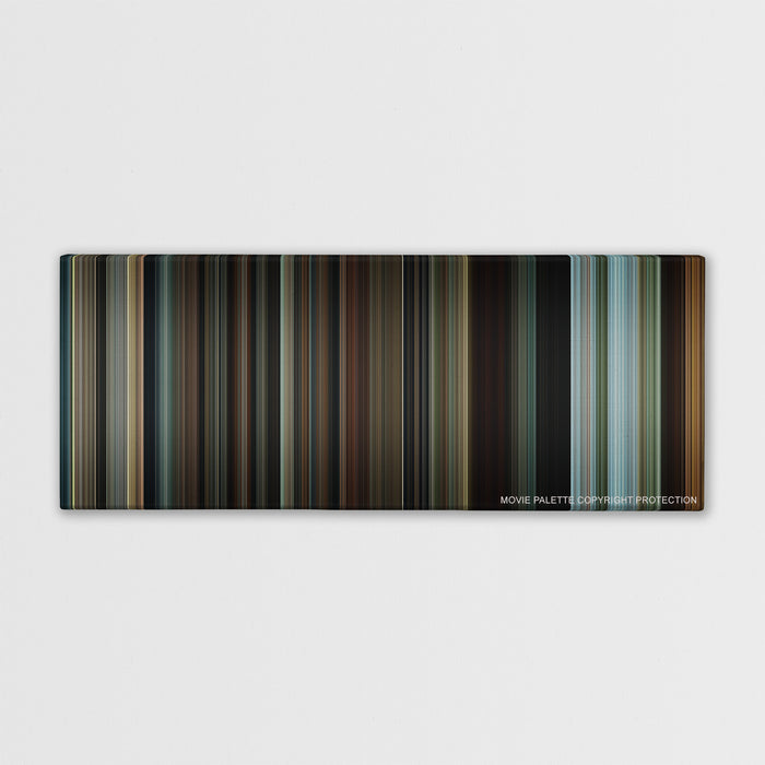 The Twilight Saga: Eclipse color palette canvas print: thousands of thin vertical stripes of color