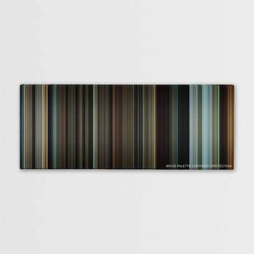 The Twilight Saga: Eclipse color palette canvas print: thousands of thin vertical stripes of color
