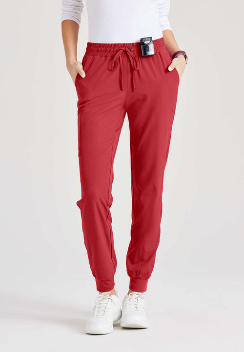 Theory Jogger - True Red - Grey's Anatomy Scrubs