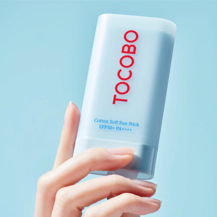 TOCOBO Cotton Soft Sun Stick SPF50+ PA++++ apsauginis pieštukas nuo saulės