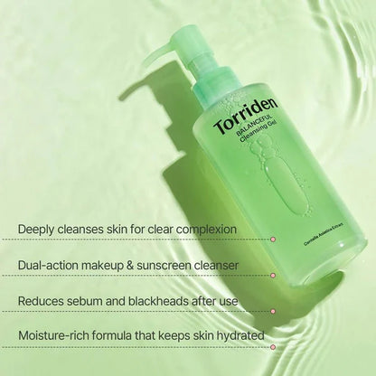 Torriden Balanceful Cleansing Gel 200ml – Cleansing Gel | Korean Skincare Canada - VGLE Beauty