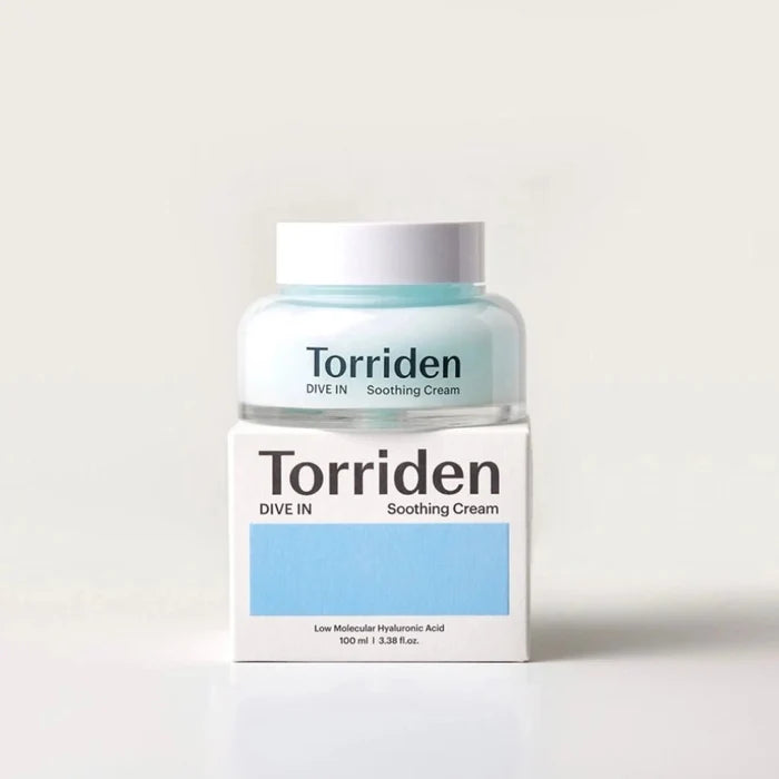 Torriden Dive - In Hyaluronic Acid Soothing Cream 100ml – Skin Care | Korean Skincare Canada - VGLE Beauty