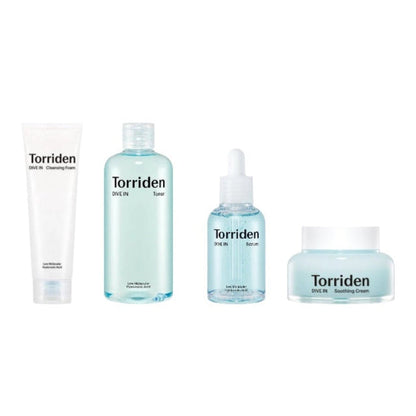 Torriden Dive - In Hyaluronic Acid Soothing Full Set – Skin Care | Korean Skincare Canada - VGLE Beauty