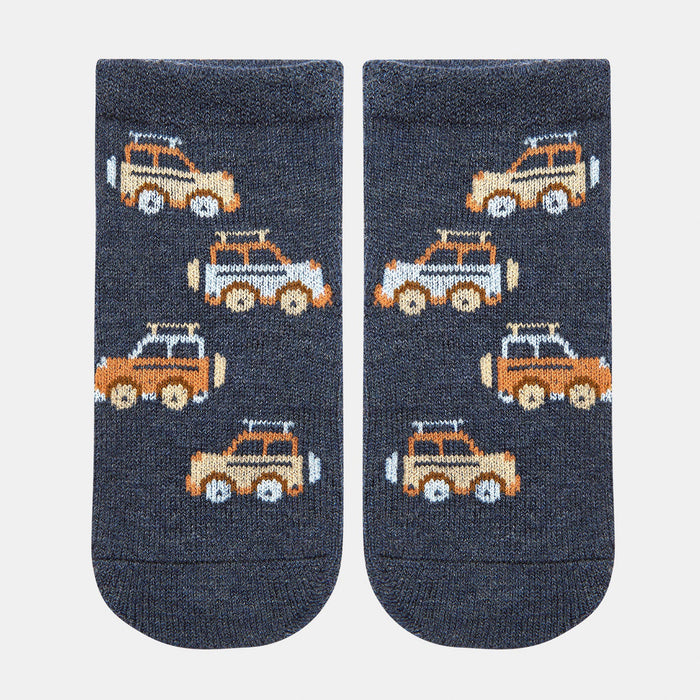 Toshi Organic Ankle Socks - Jacquard