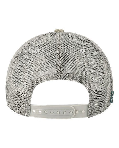 Tradwife Material Grey Embroidered Trucker Hat