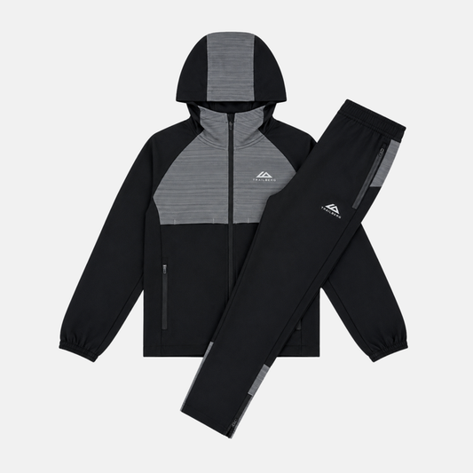 Trailberg Boys Cloud 2.0 Tracksuit - Black/Urban Smoke