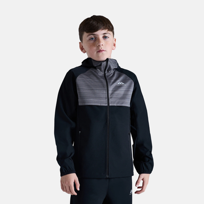 Trailberg Boys Cloud 2.0 Tracksuit - Black/Urban Smoke