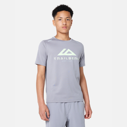 Trailberg Boys Flex T-Shirt - Moon Grey
