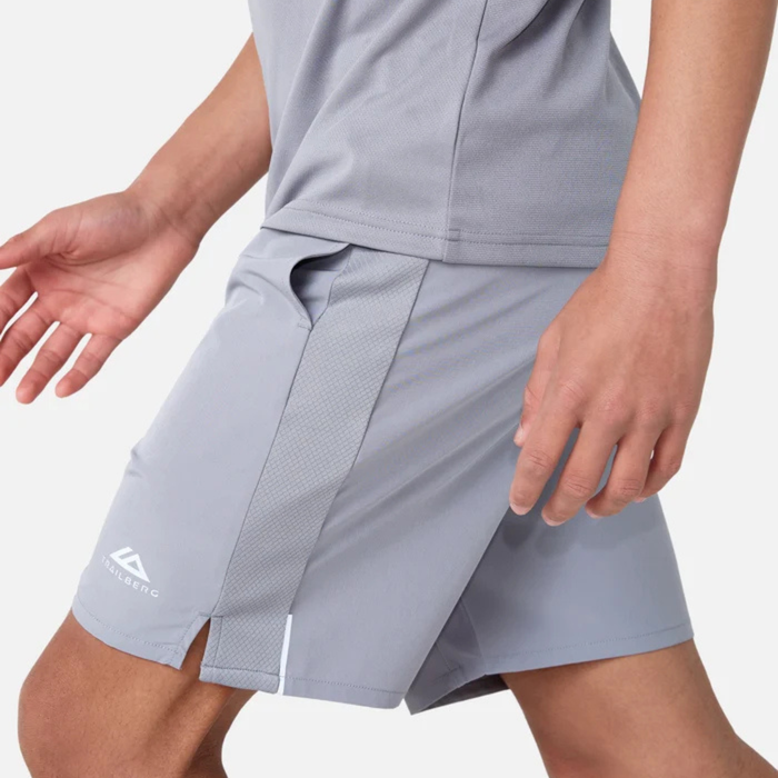 Trailberg Boys Flex T-Shirt / Shorts Set - Moon Grey