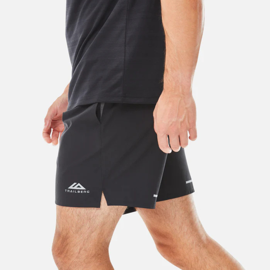 Trailberg Cloud Shorts - Black/Volcano Grey