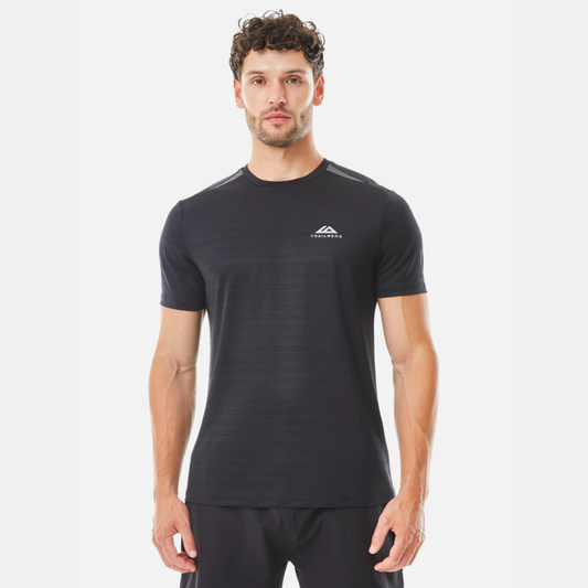 Trailberg Cloud T-Shirt - Black/Volcano Grey