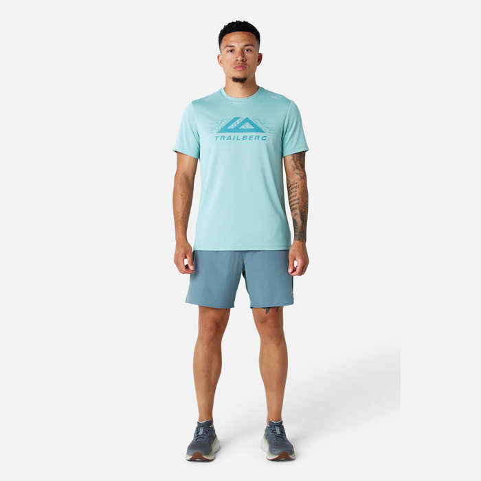 Trailberg Movement T-Shirt / Shorts Set - Arctic Chill