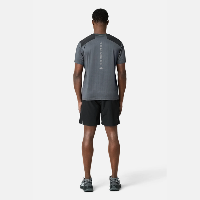 Trailberg Rapid Dash T-Shirt / Shorts Set - Volcano Grey/Black