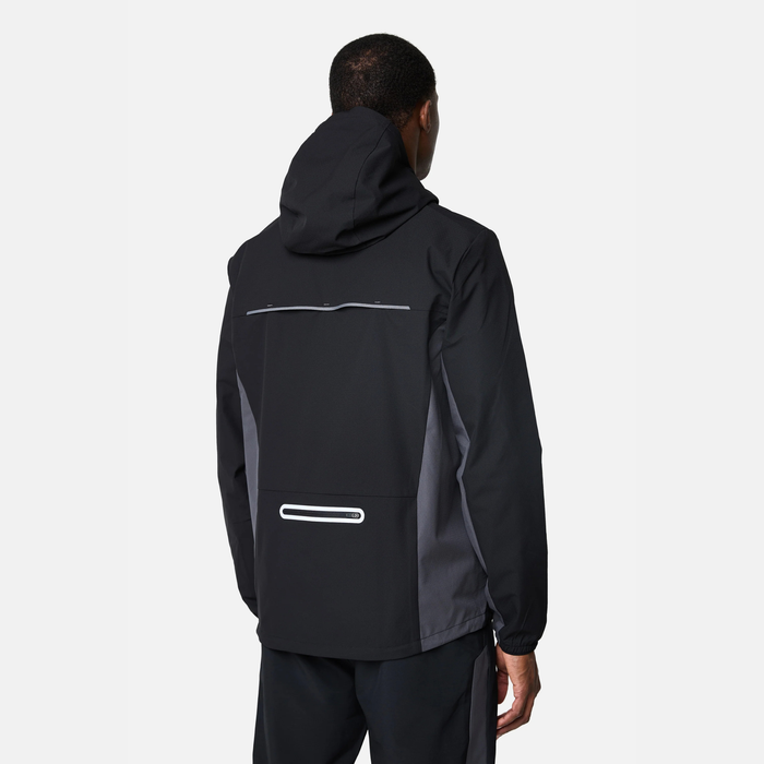 Trailberg SS26 Triathlon Windbreaker - Black/Volcano Grey