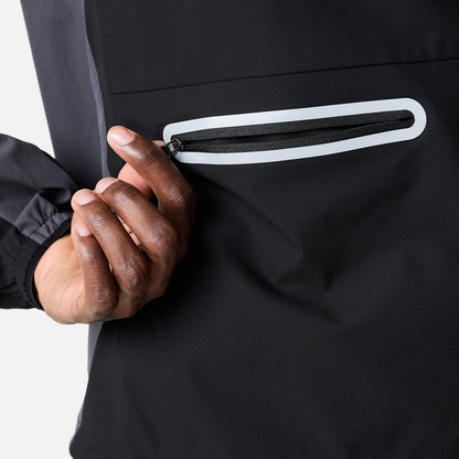 Trailberg SS26 Triathlon Windbreaker - Black/Volcano Grey