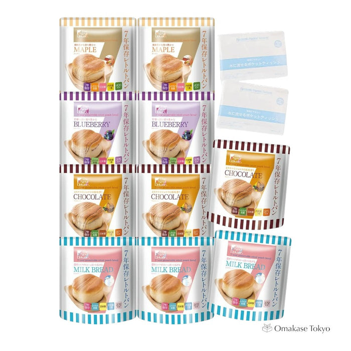 TRIEM Emergency Bread Set 10 Pieces 7-Year Shelf Life