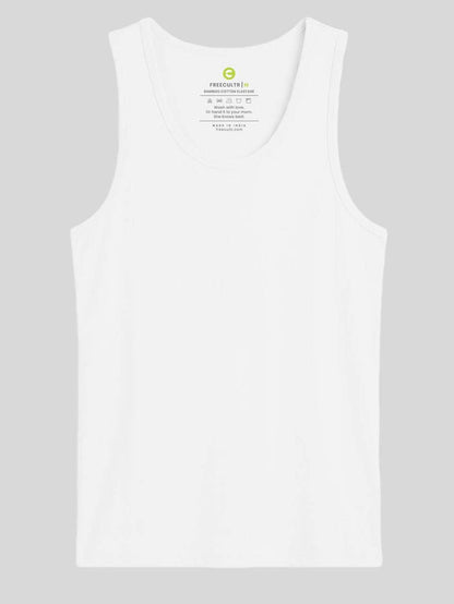 Twin Skin Organic Bamboo Vest - Comfort Fit (Pack Of 1)