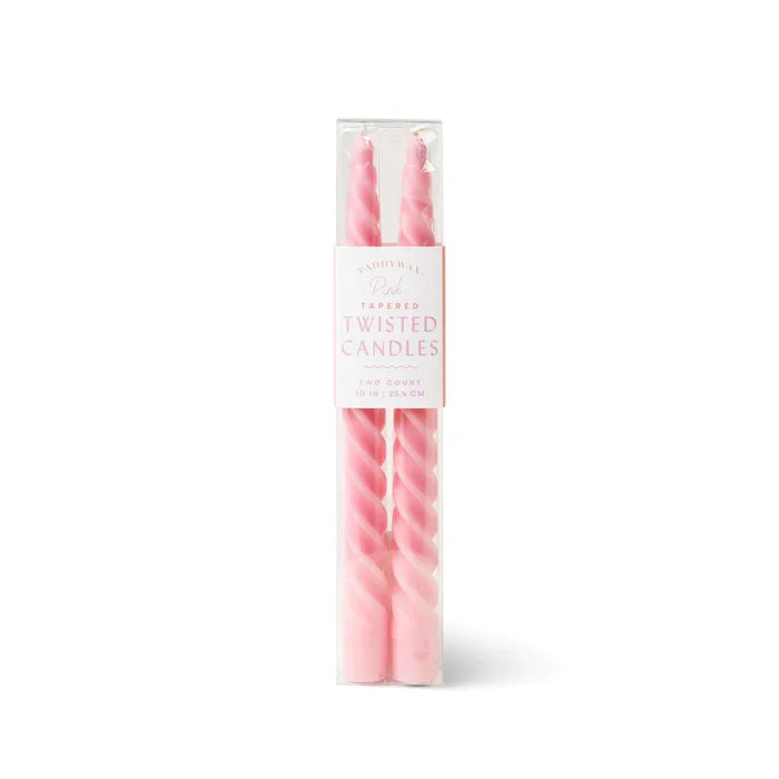 Twisted Taper Candles