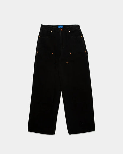Used Black Double Knee Carpenter Pants
