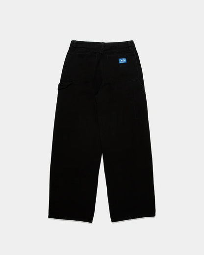 Used Black Double Knee Carpenter Pants