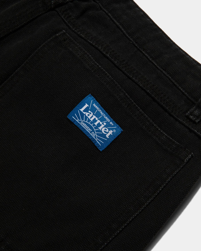 Used Black Double Knee Carpenter Pants