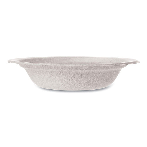 Vegware 12oz bowl, white molded fiber | 1000/cs