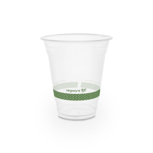 Vegware 12oz PLA cold cup, 96-Series | 96V-Series | 1000/cs