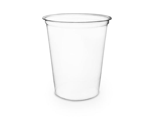 Vegware 32oz PLA round deli container | 632-Series | 500/cs