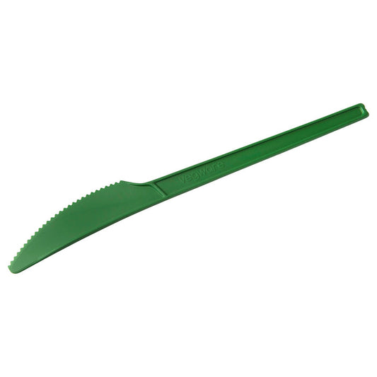 Vegware 6.5in compostable CPLA knife | 1000/cs
