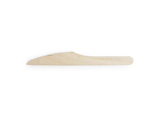 Vegware 6.5in wooden knife | 1000/cs