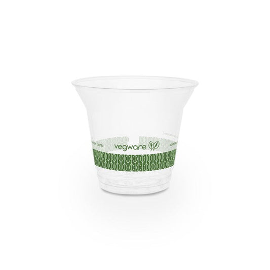 Vegware 9oz PLA cold cup, 96-Series | 96V-Series | 1000/cs