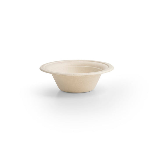 Vegware Nourish Gourmet 12oz Bowl, Natural Molded Fiber | 1000/cs