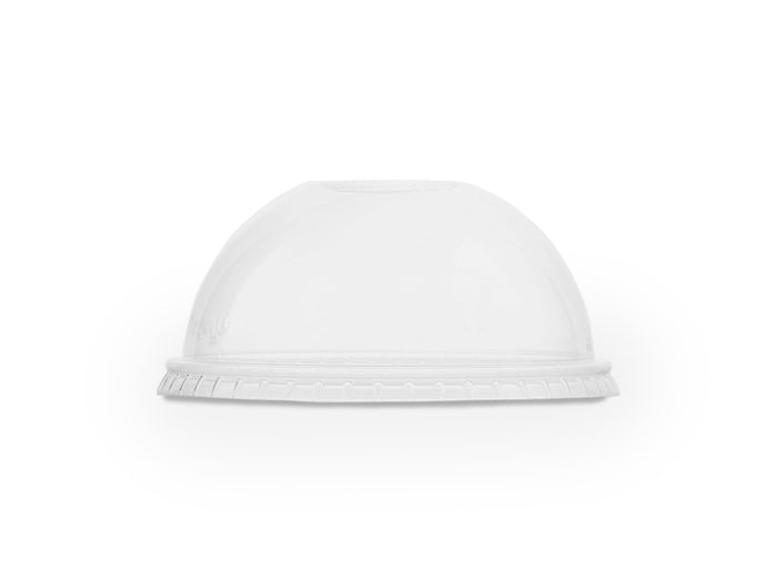 Vegware PLA dome lid, straw hole | 96V-Series | 1000/cs