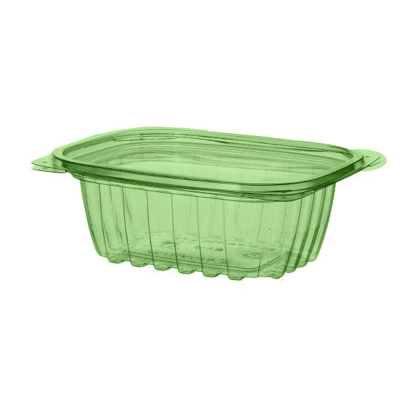 Vegware Veridian™ 12oz PLA two-piece deli container green | 300/cs