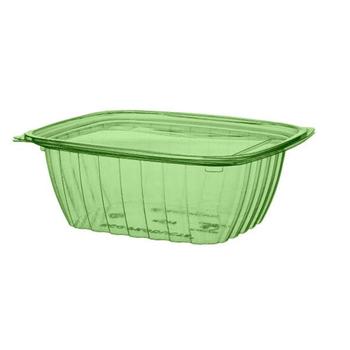 Vegware Veridian™ 32oz PLA two-piece deli container green | 200/cs