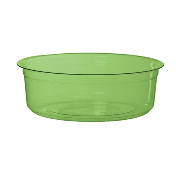 Vegware Veridian™ 8oz PLA round deli container green | 632-Series | 500/cs