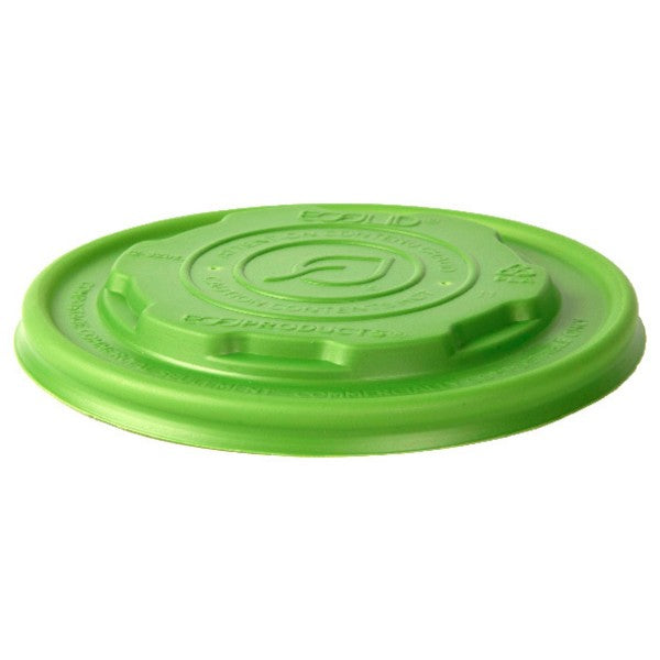 Vegware Veridian™ CPLA Soup Cup Lids -10-20 oz. Green | 115-Series | 500/cs