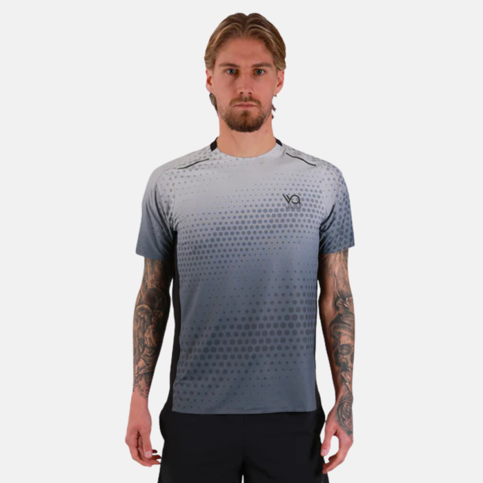 Velozia Performance T-Shirt / Shorts Set - Cadence Grey/Black