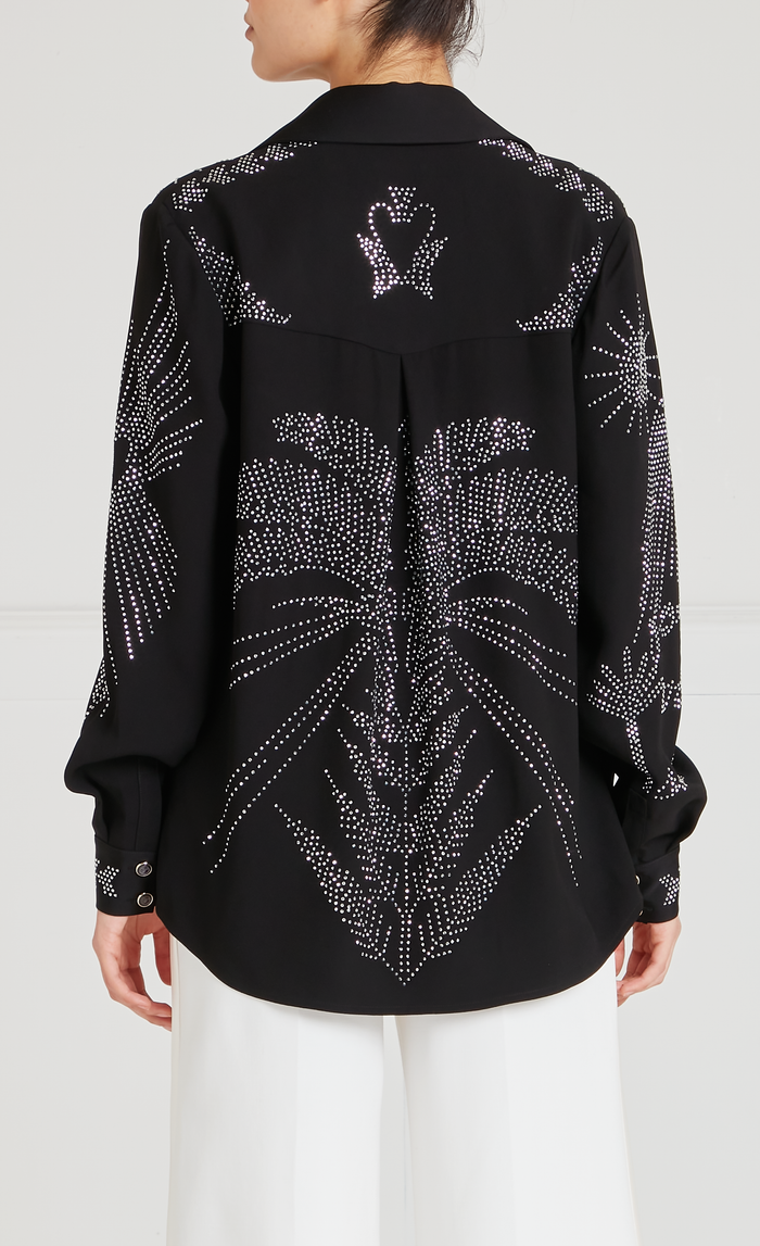 Villanelle Shirt Jacket - Black