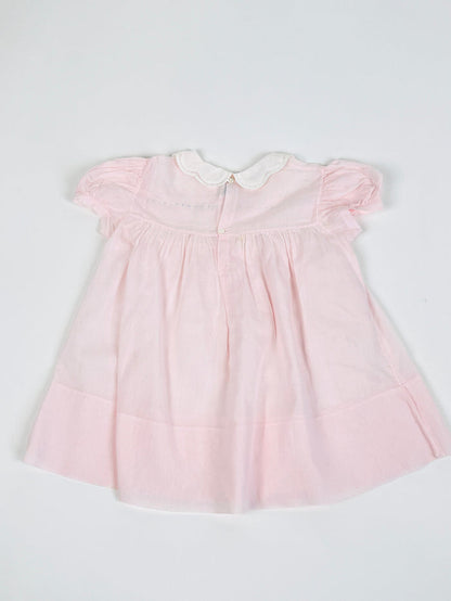 Vintage 1960s Handmade Baby Dress