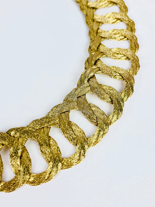 Vintage Braided Wire Necklace